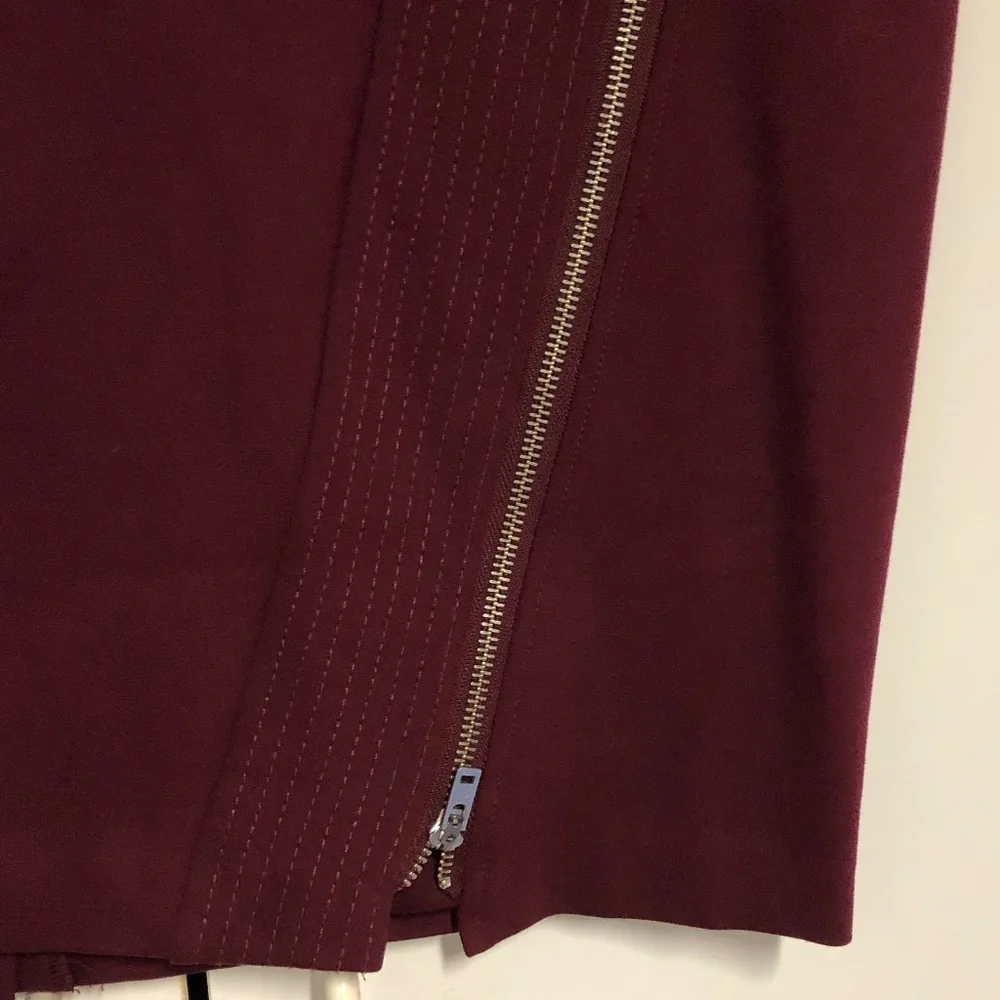 Moto chic SEJOUR skirt Zipper Ponte 14W quality - Picture 3 of 9